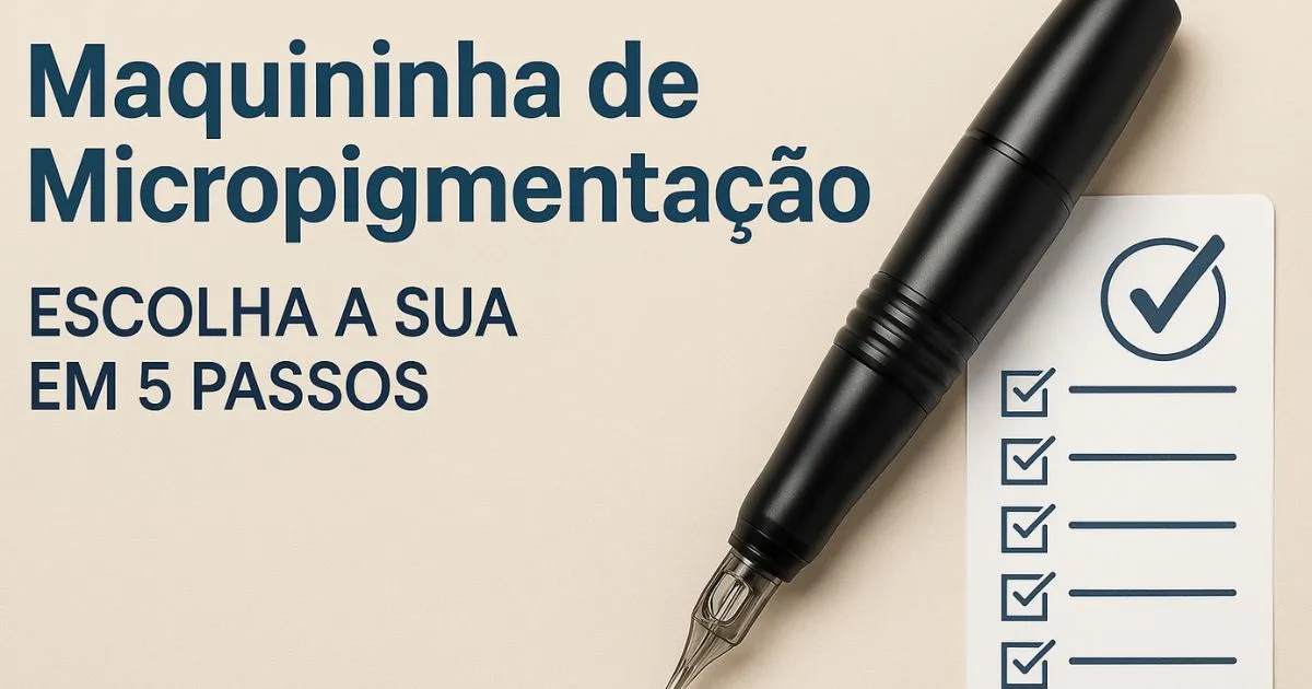 Maquininha de Micropigmentação